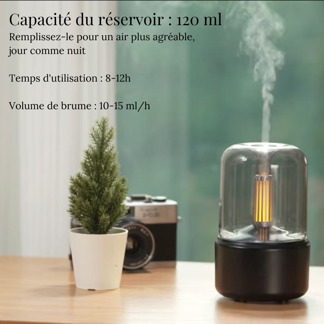 Aromalume – Une brume apaisante, une lumière réconfortante