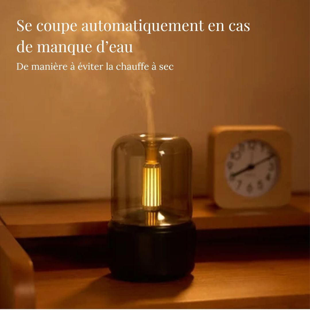 Aromalume – Une brume apaisante, une lumière réconfortante