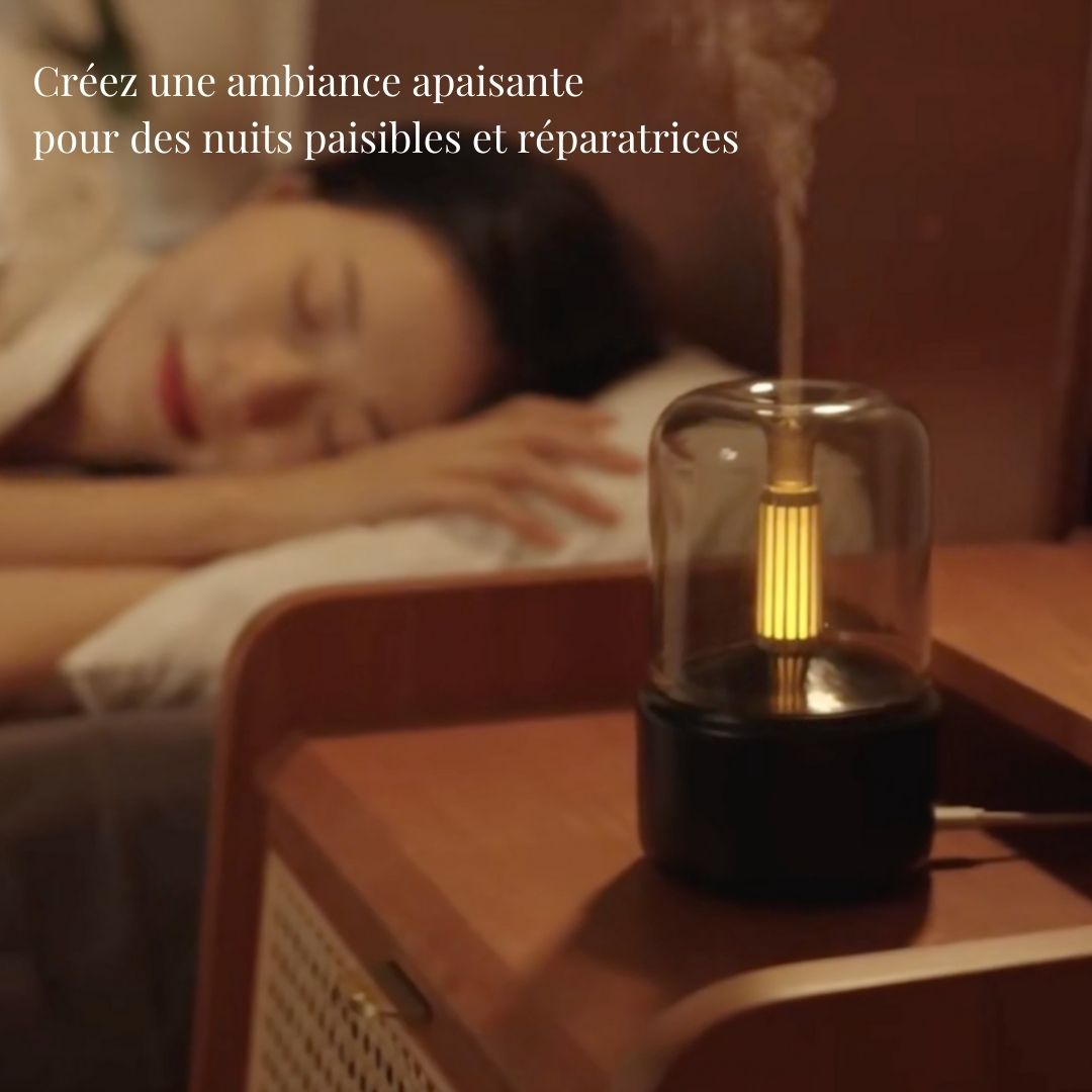 Aromalume – Une brume apaisante, une lumière réconfortante