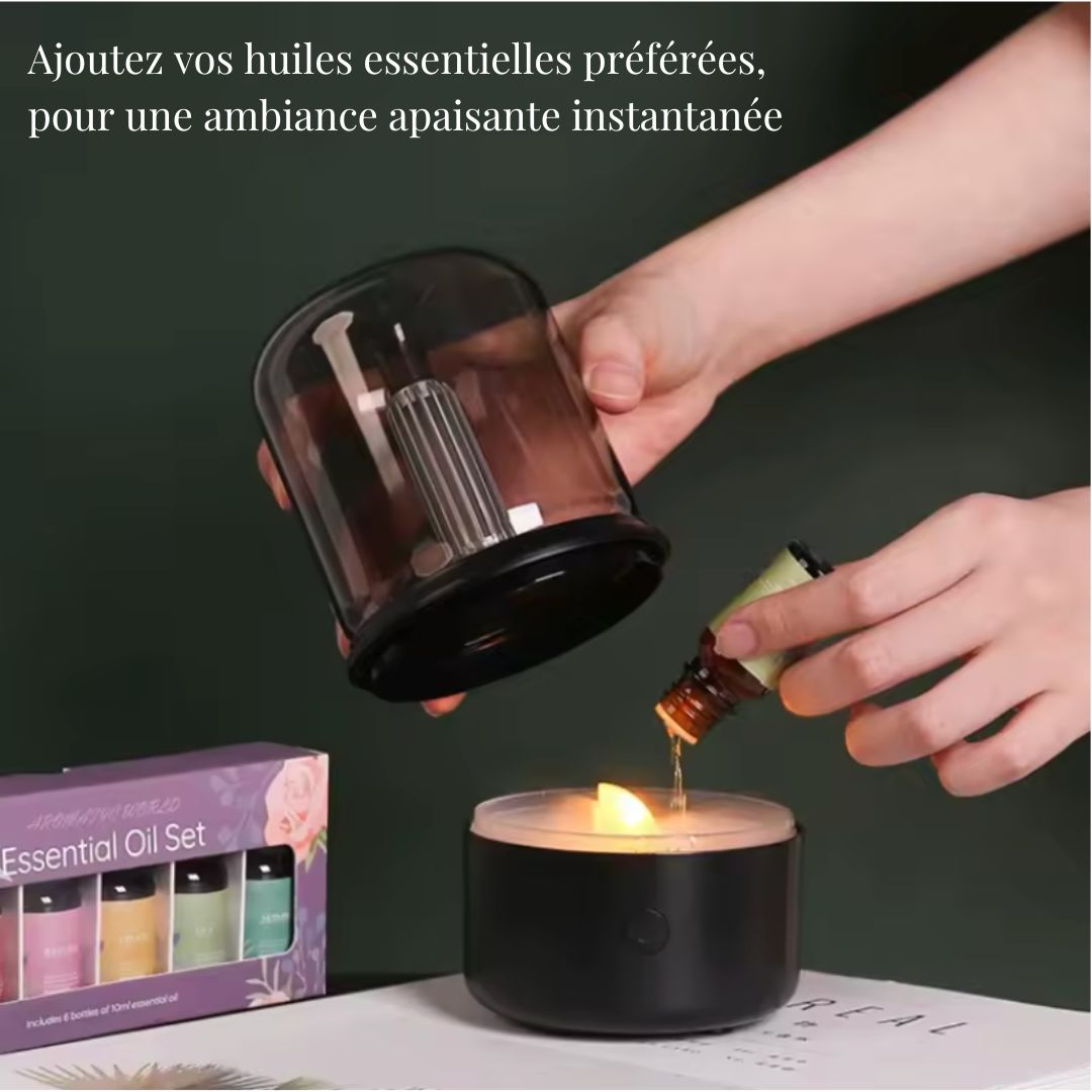 Aromalume – Une brume apaisante, une lumière réconfortante