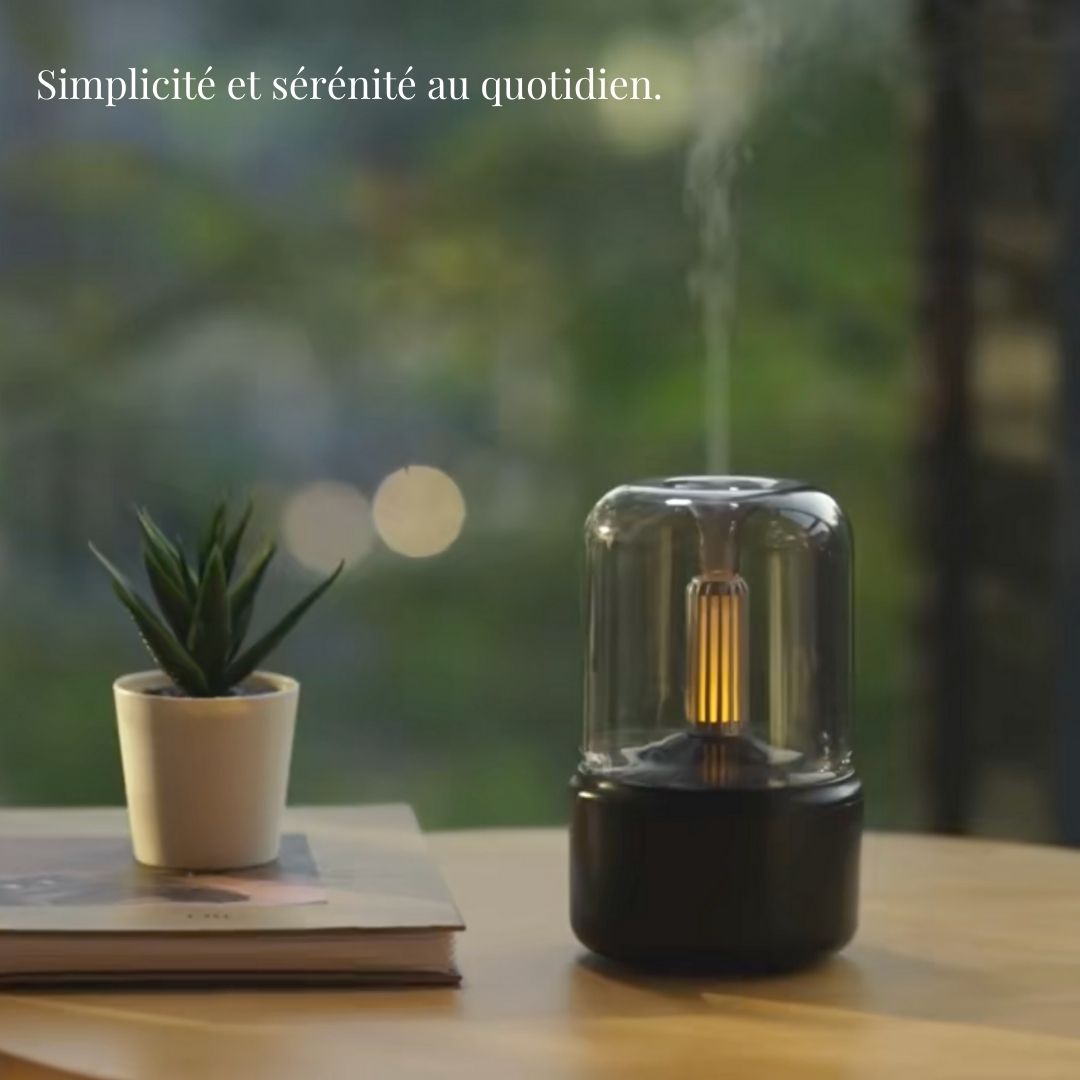 Aromalume – Une brume apaisante, une lumière réconfortante