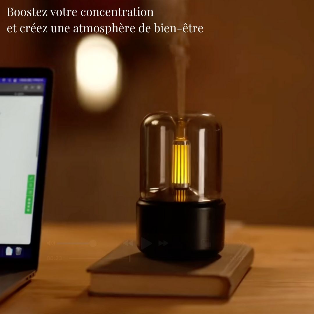 Aromalume – Une brume apaisante, une lumière réconfortante