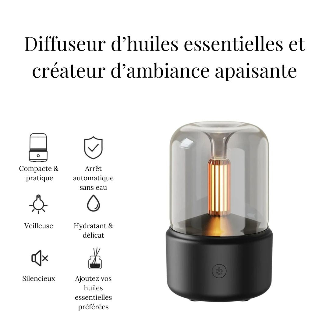 Aromalume – Une brume apaisante, une lumière réconfortante